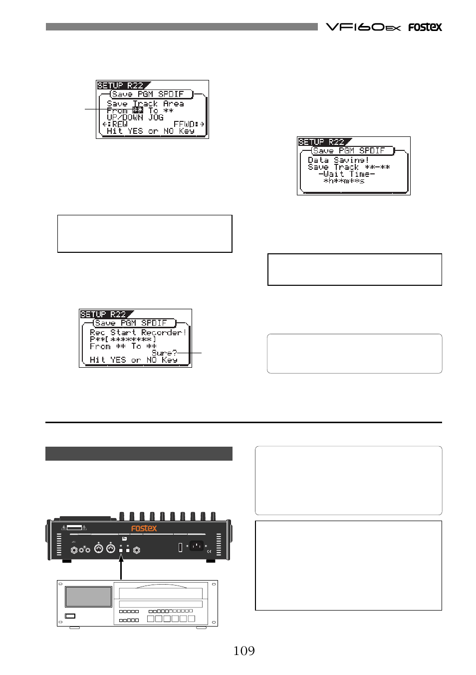 Optical, Risk of electric shock do not open | Fostex VF160EX User Manual | Page 109 / 156