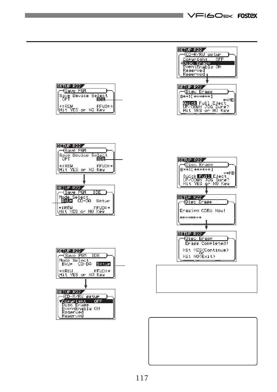 Fostex VF160EX User Manual | Page 117 / 156