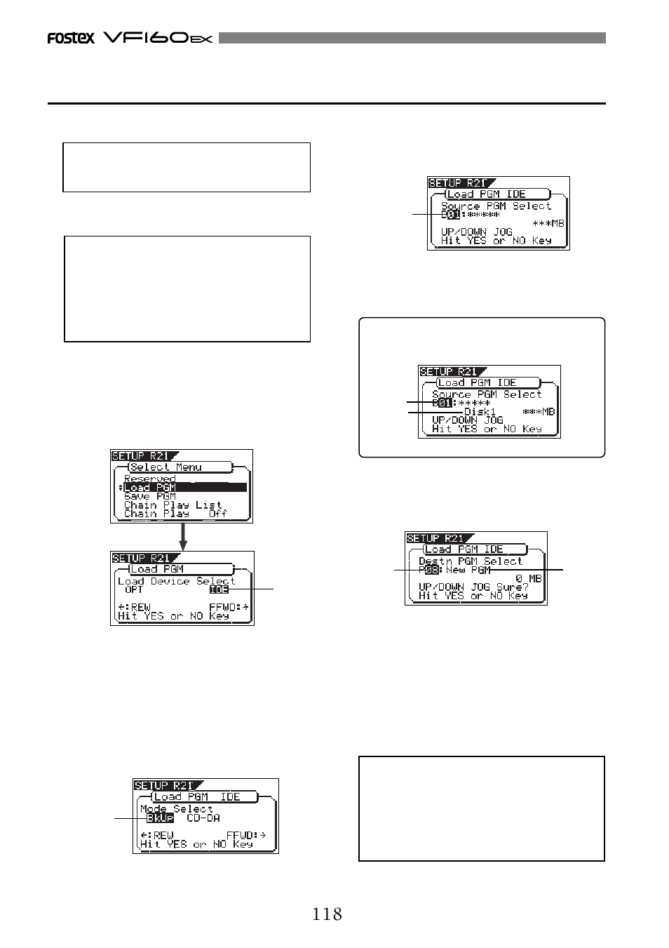 Fostex VF160EX User Manual | Page 118 / 156