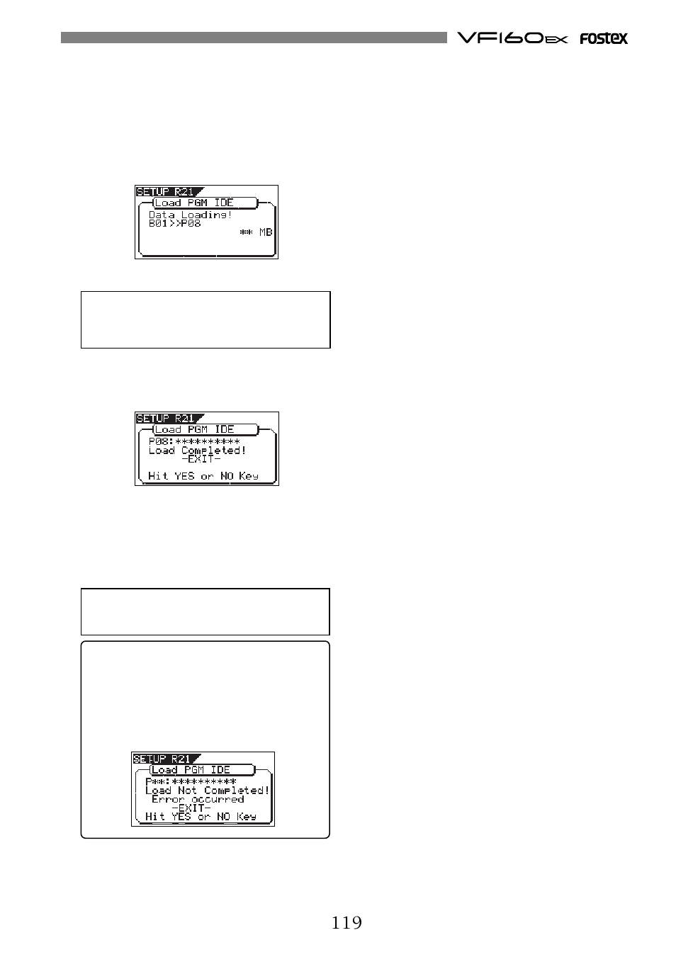 Fostex VF160EX User Manual | Page 119 / 156