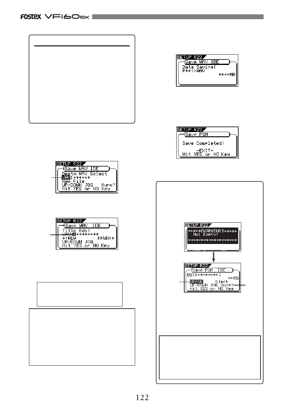 Fostex VF160EX User Manual | Page 122 / 156