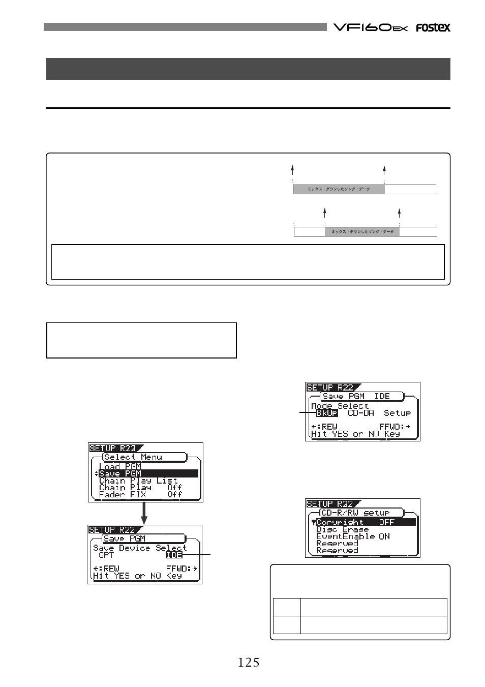 Fostex VF160EX User Manual | Page 125 / 156