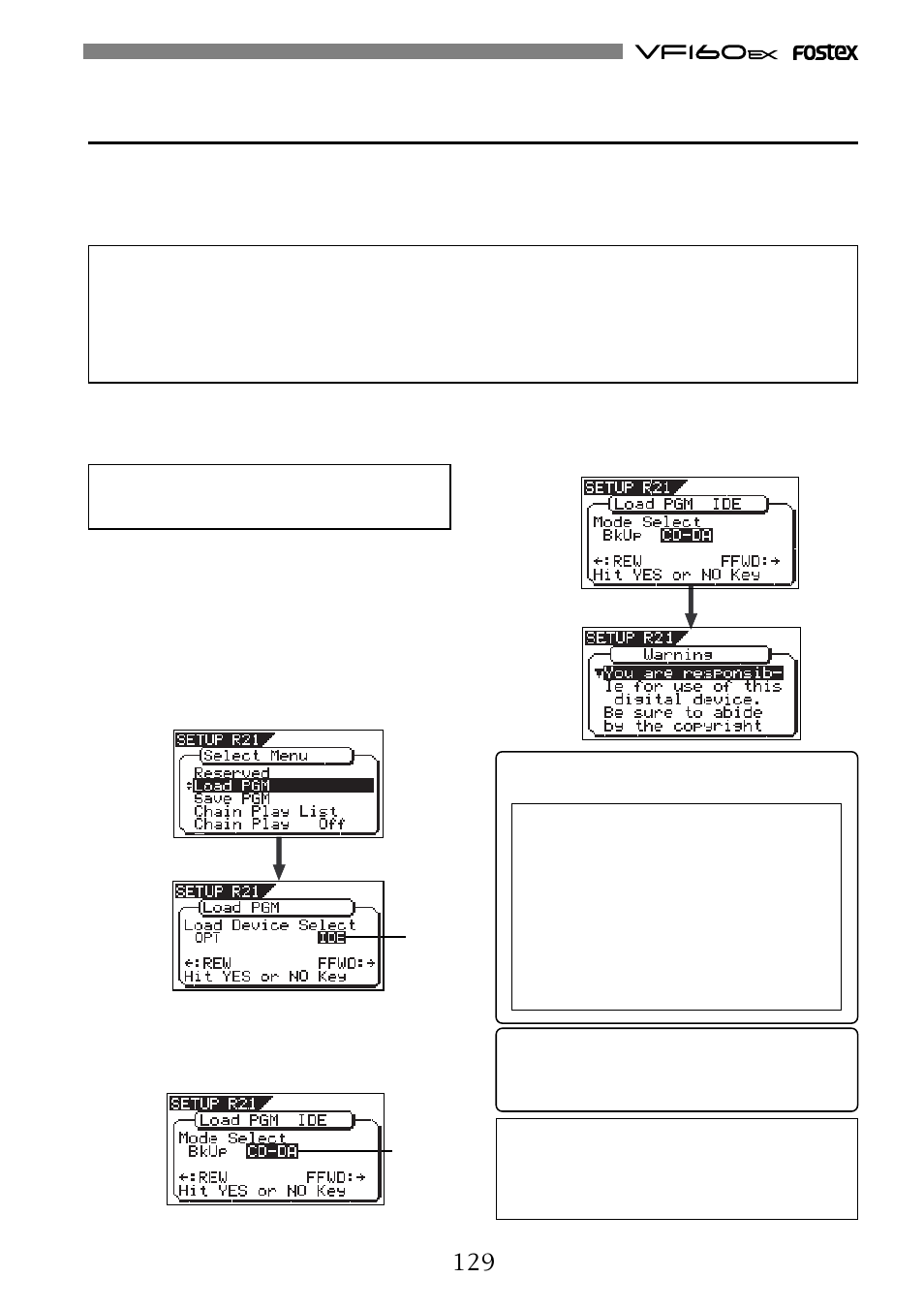 Fostex VF160EX User Manual | Page 129 / 156