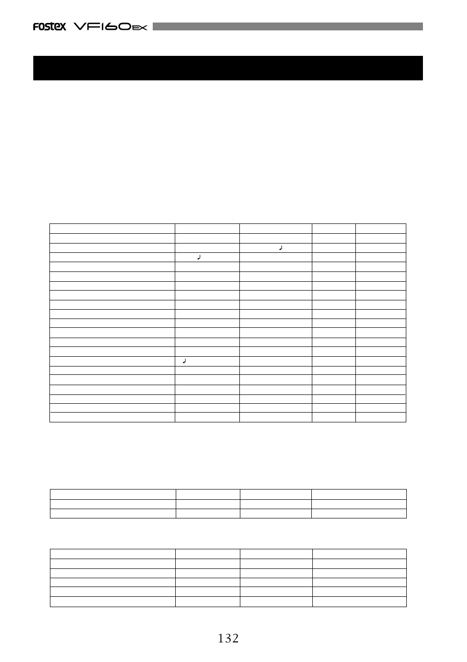 Fostex VF160EX User Manual | Page 132 / 156