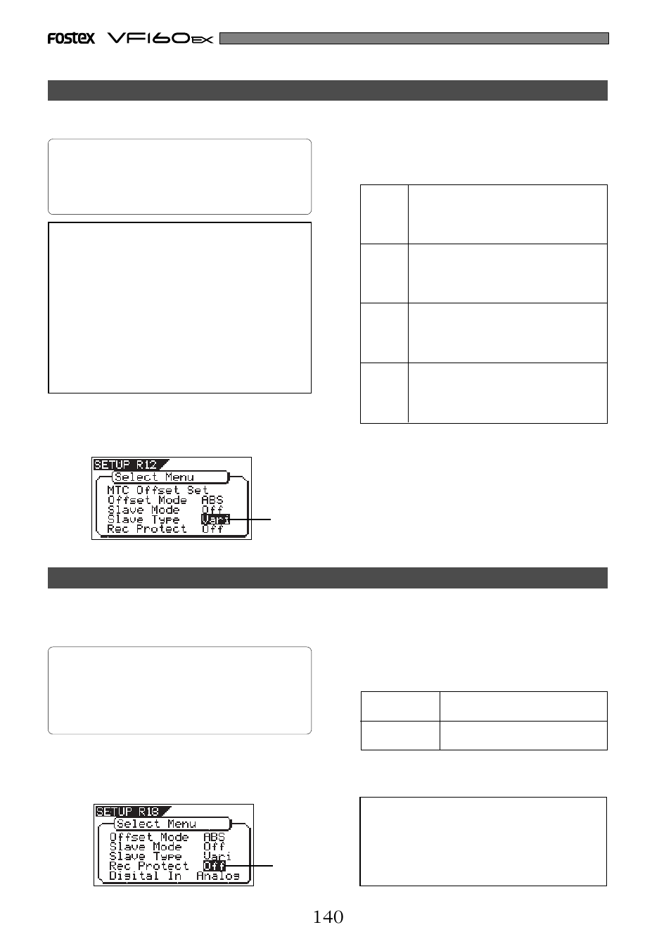 Fostex VF160EX User Manual | Page 140 / 156