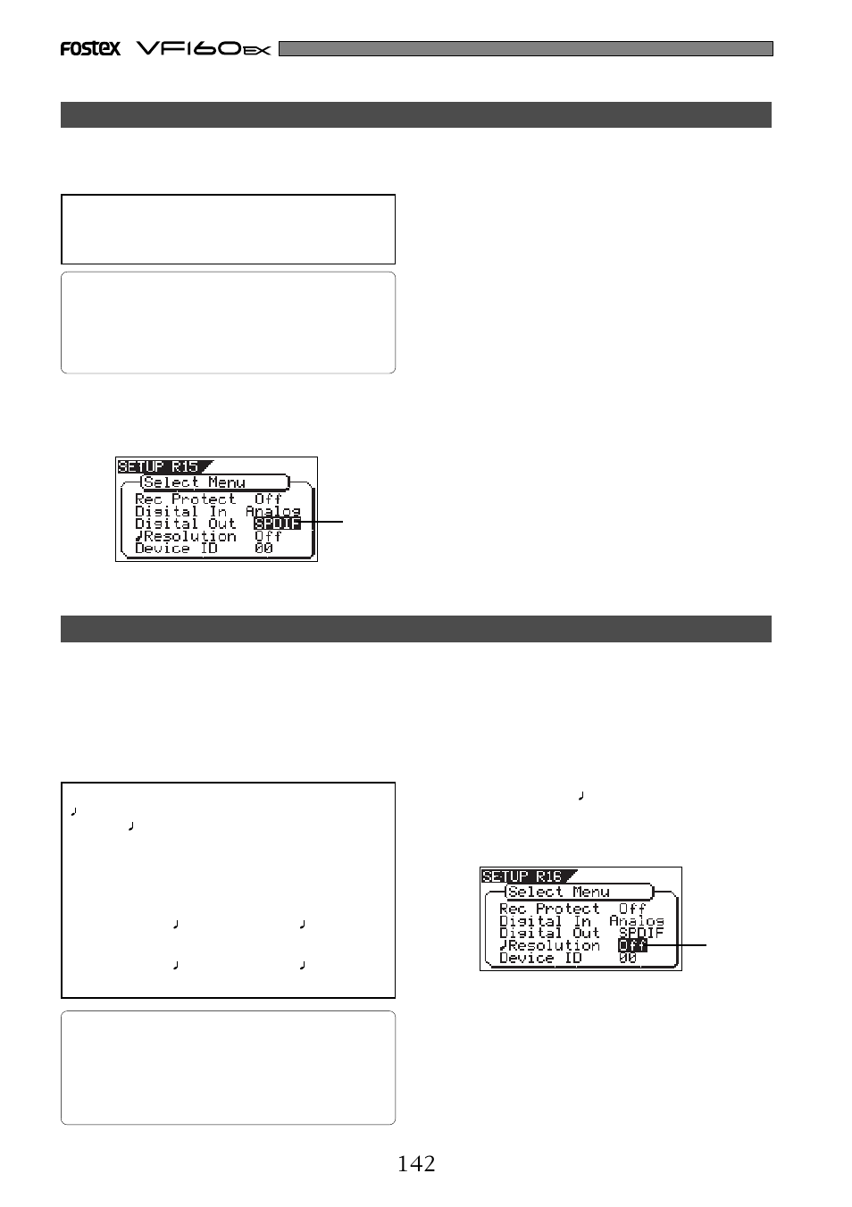 Fostex VF160EX User Manual | Page 142 / 156
