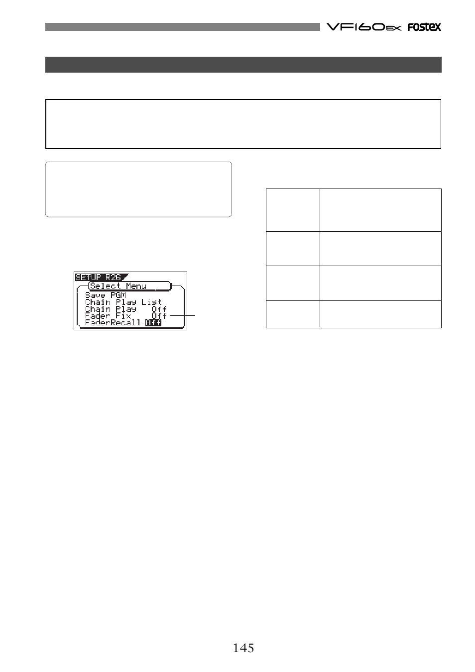 Fostex VF160EX User Manual | Page 145 / 156