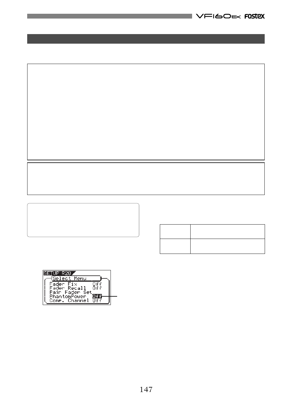 Fostex VF160EX User Manual | Page 147 / 156