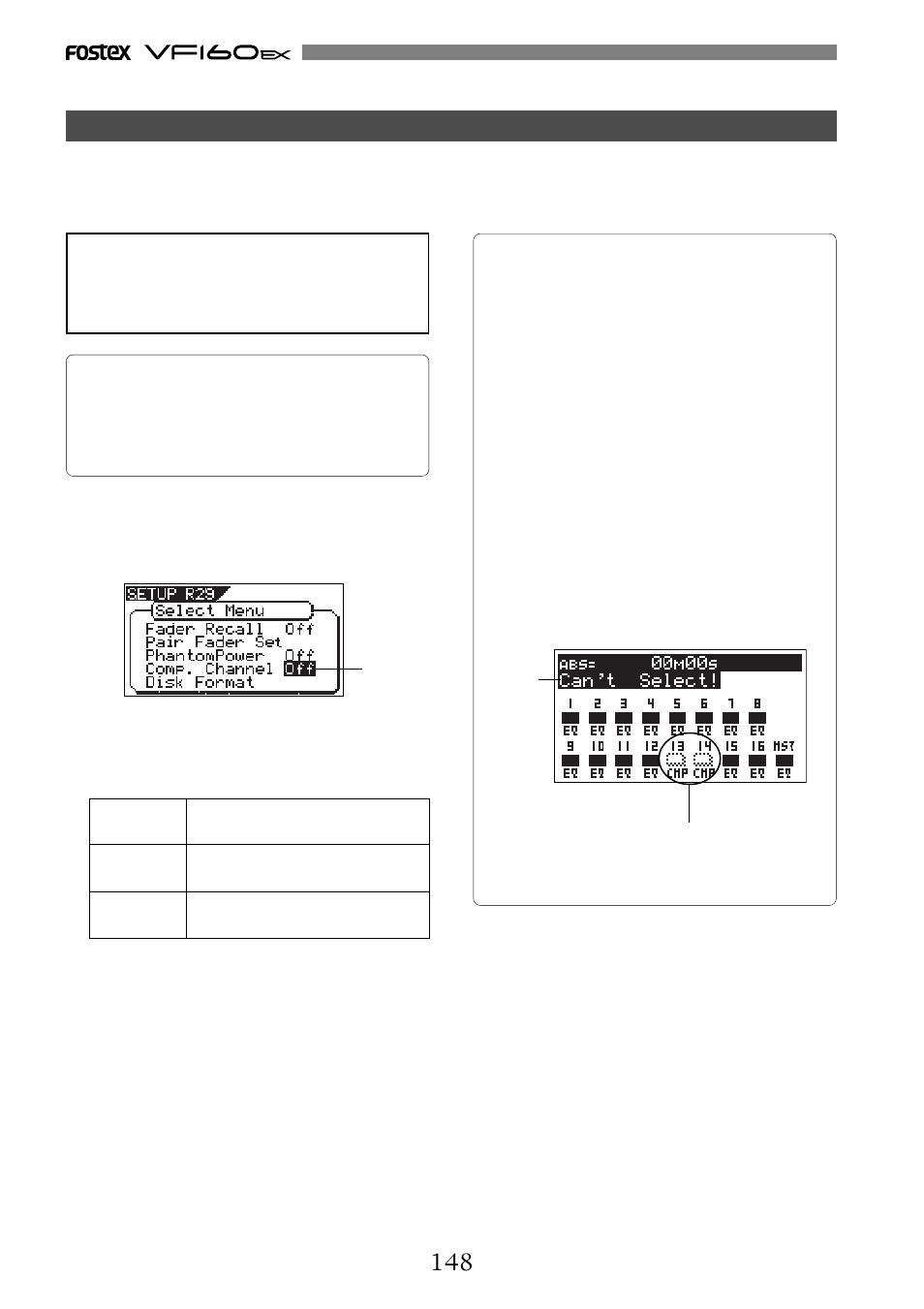 Fostex VF160EX User Manual | Page 148 / 156