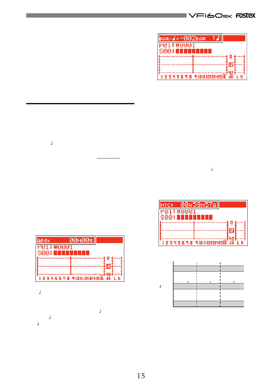 Fostex VF160EX User Manual | Page 15 / 156