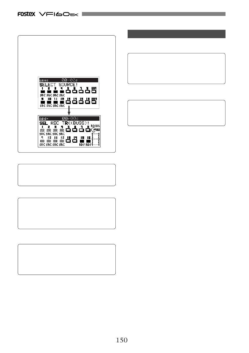 Fostex VF160EX User Manual | Page 150 / 156