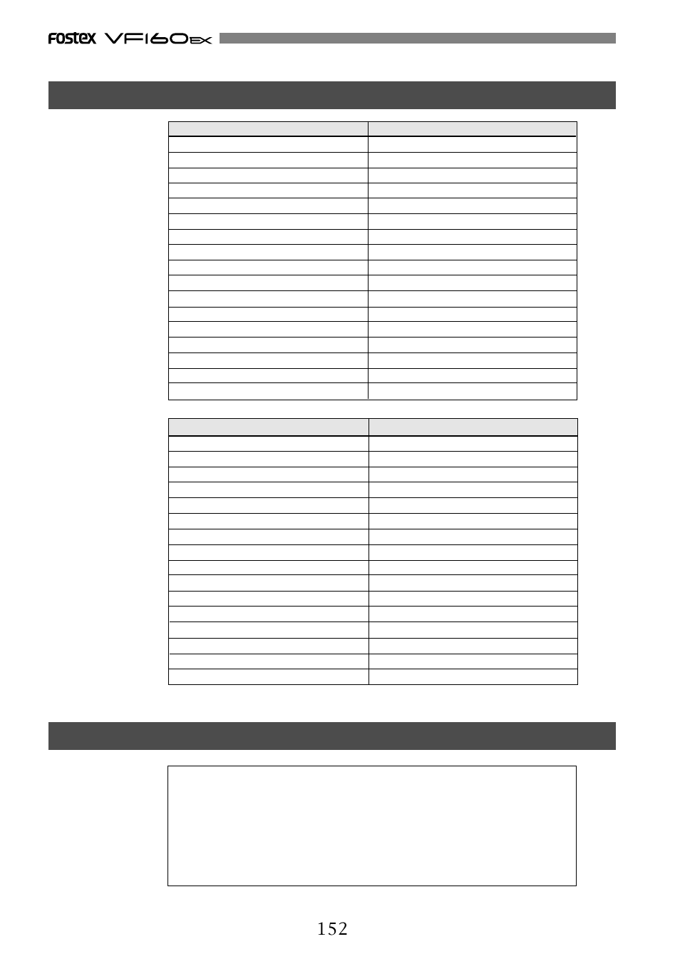 Fostex VF160EX User Manual | Page 152 / 156