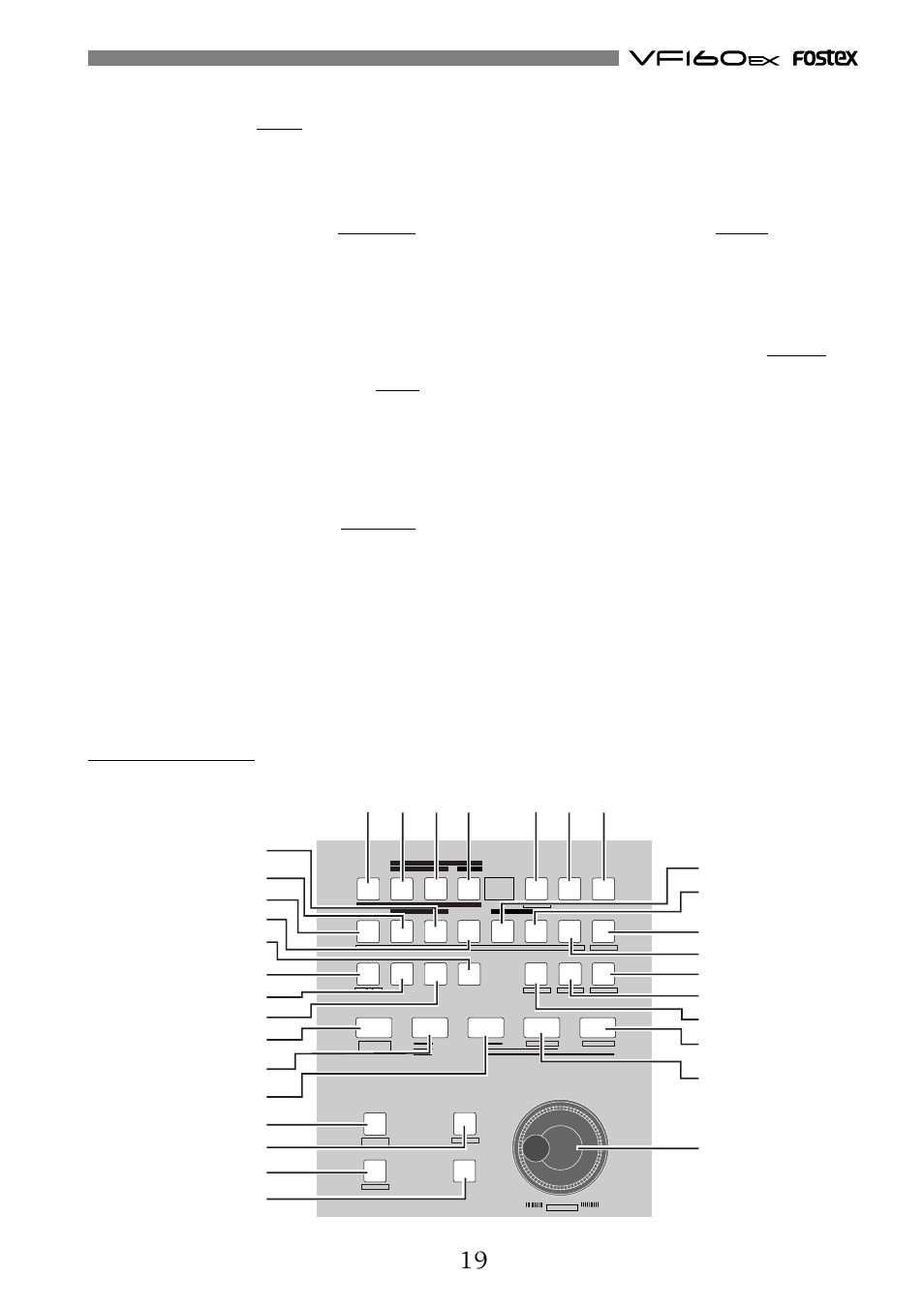 Fostex VF160EX User Manual | Page 19 / 156