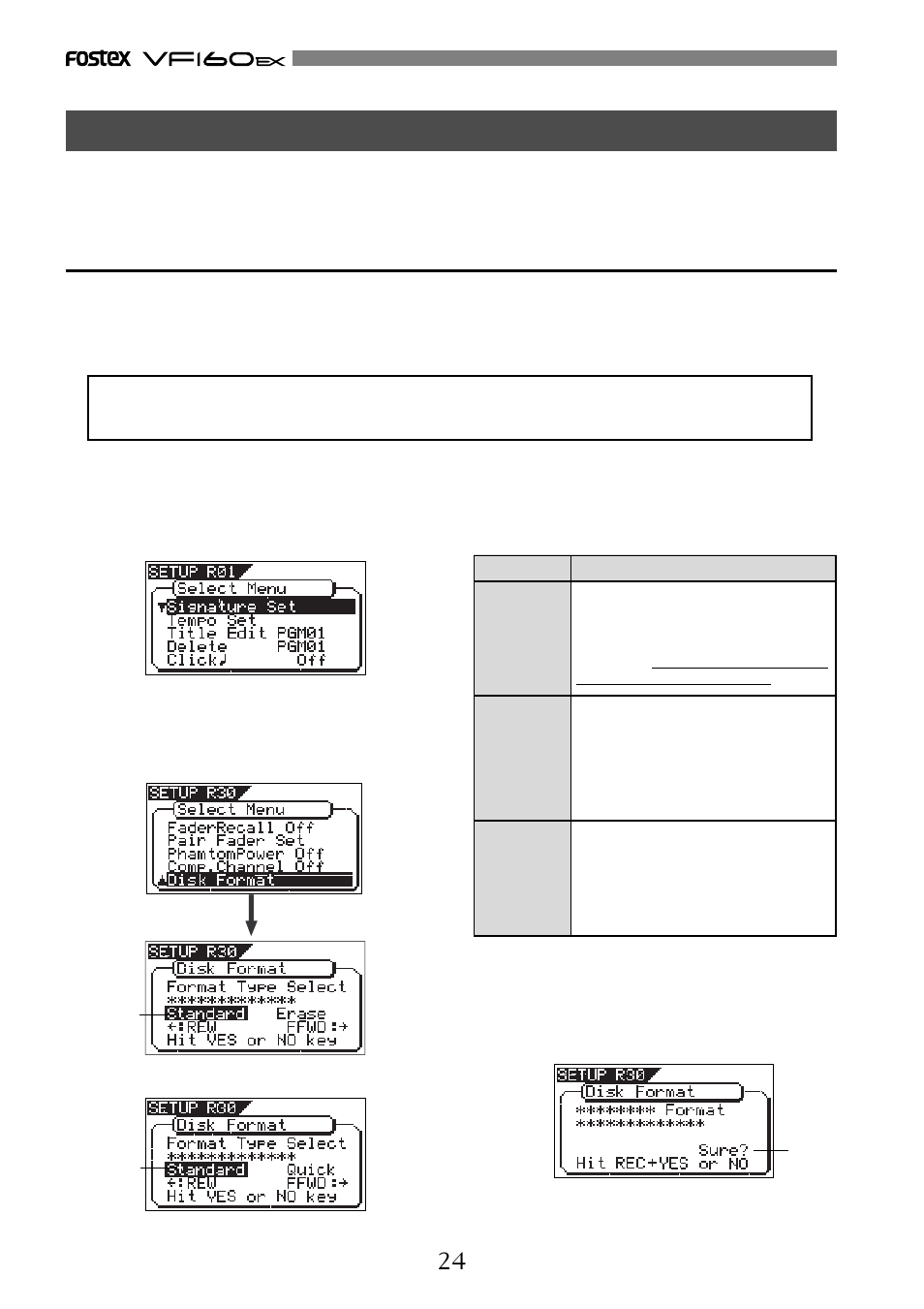 Fostex VF160EX User Manual | Page 24 / 156