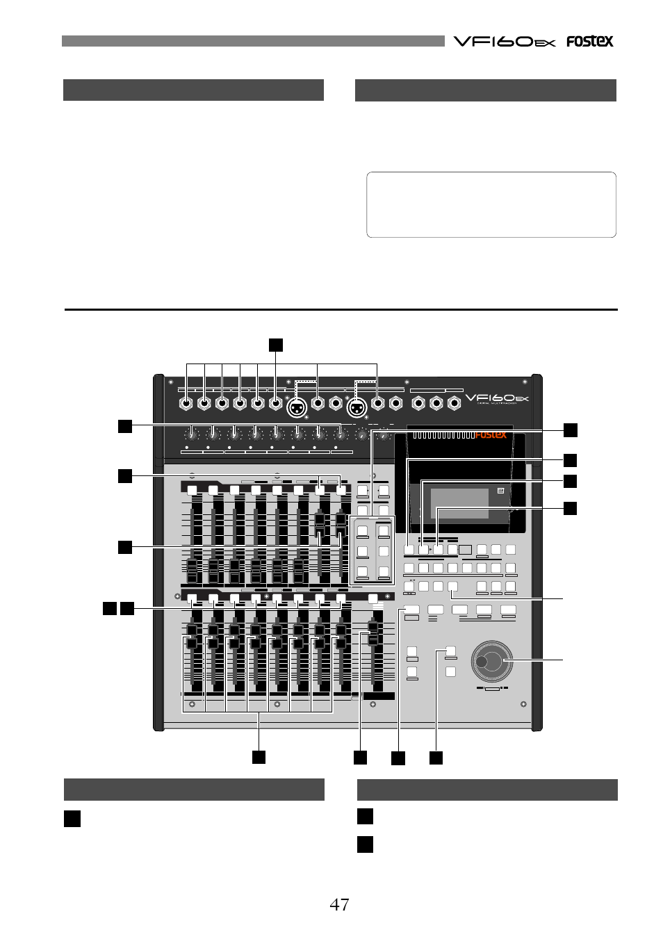 Fostex VF160EX User Manual | Page 47 / 156