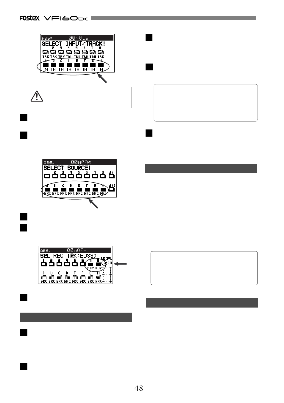 Fostex VF160EX User Manual | Page 48 / 156