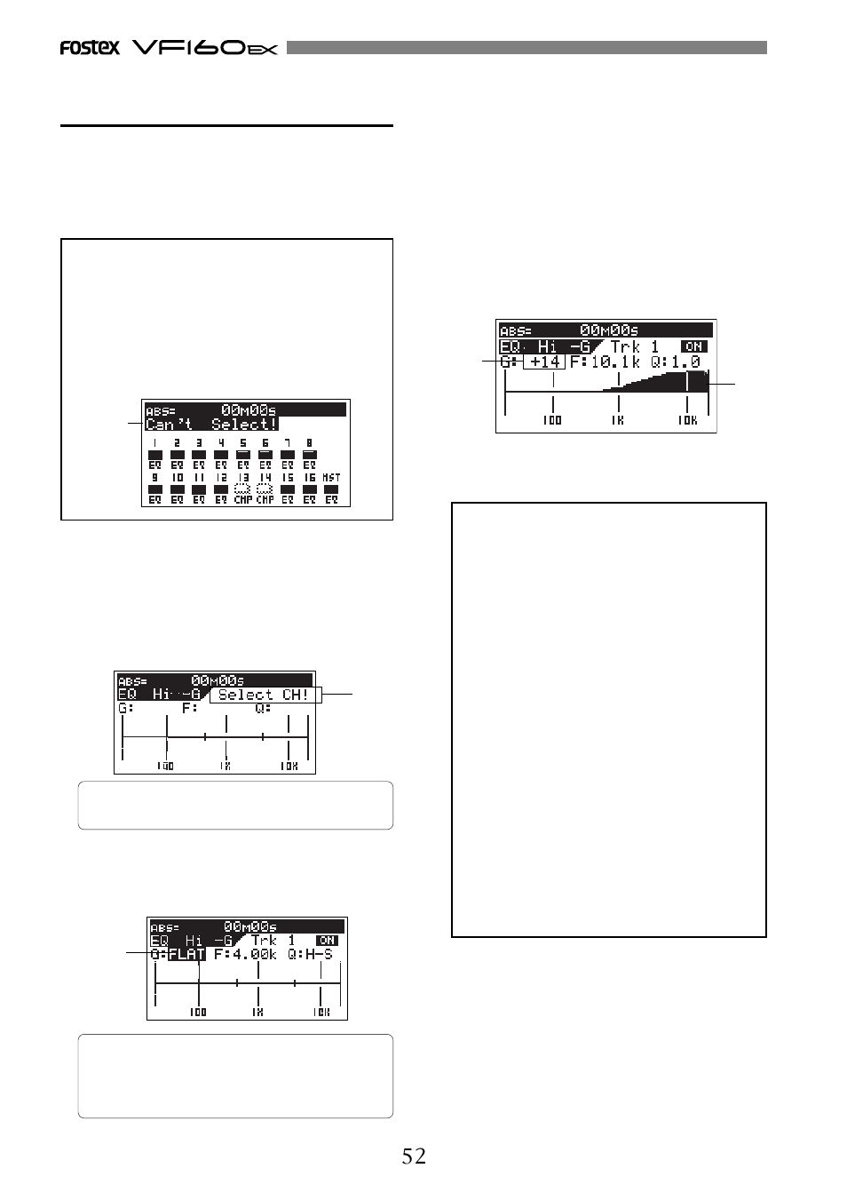 Fostex VF160EX User Manual | Page 52 / 156