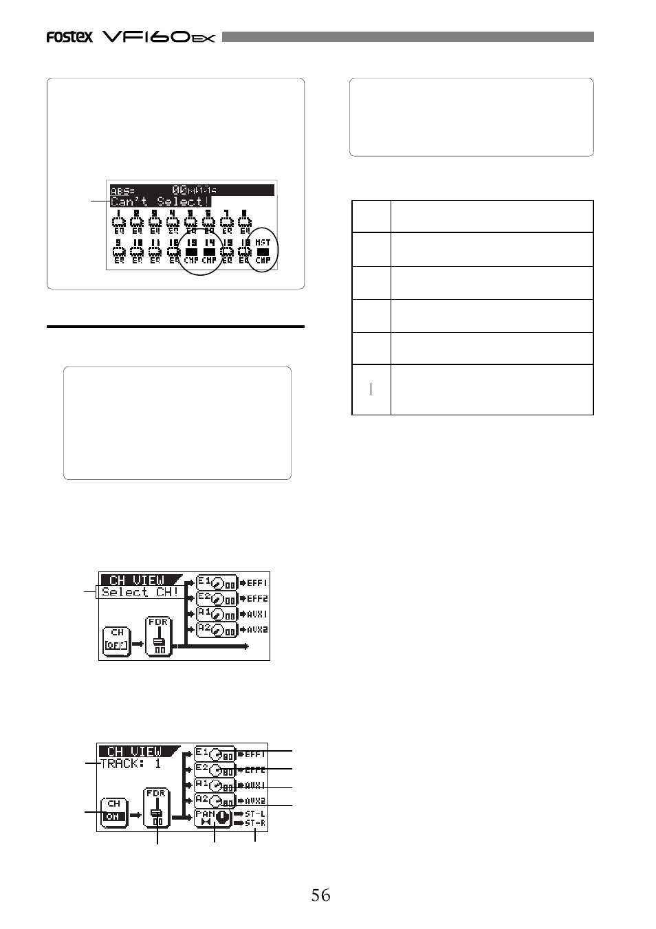 Fostex VF160EX User Manual | Page 56 / 156