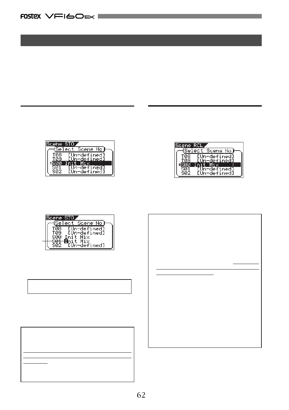 Fostex VF160EX User Manual | Page 62 / 156