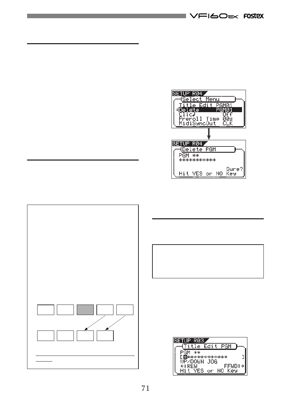 Fostex VF160EX User Manual | Page 71 / 156