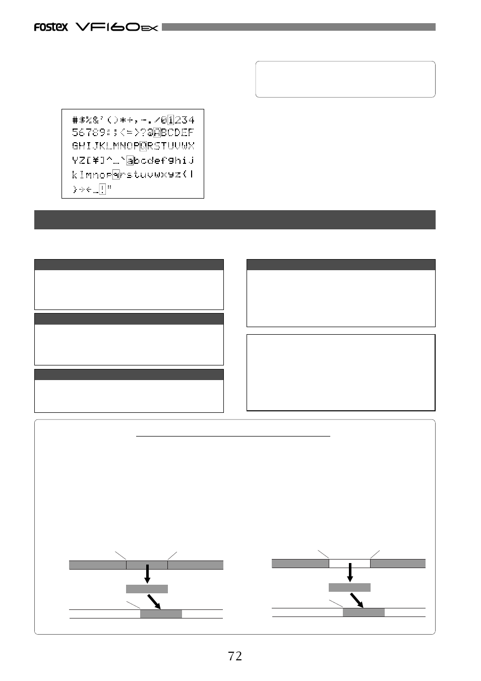 Fostex VF160EX User Manual | Page 72 / 156