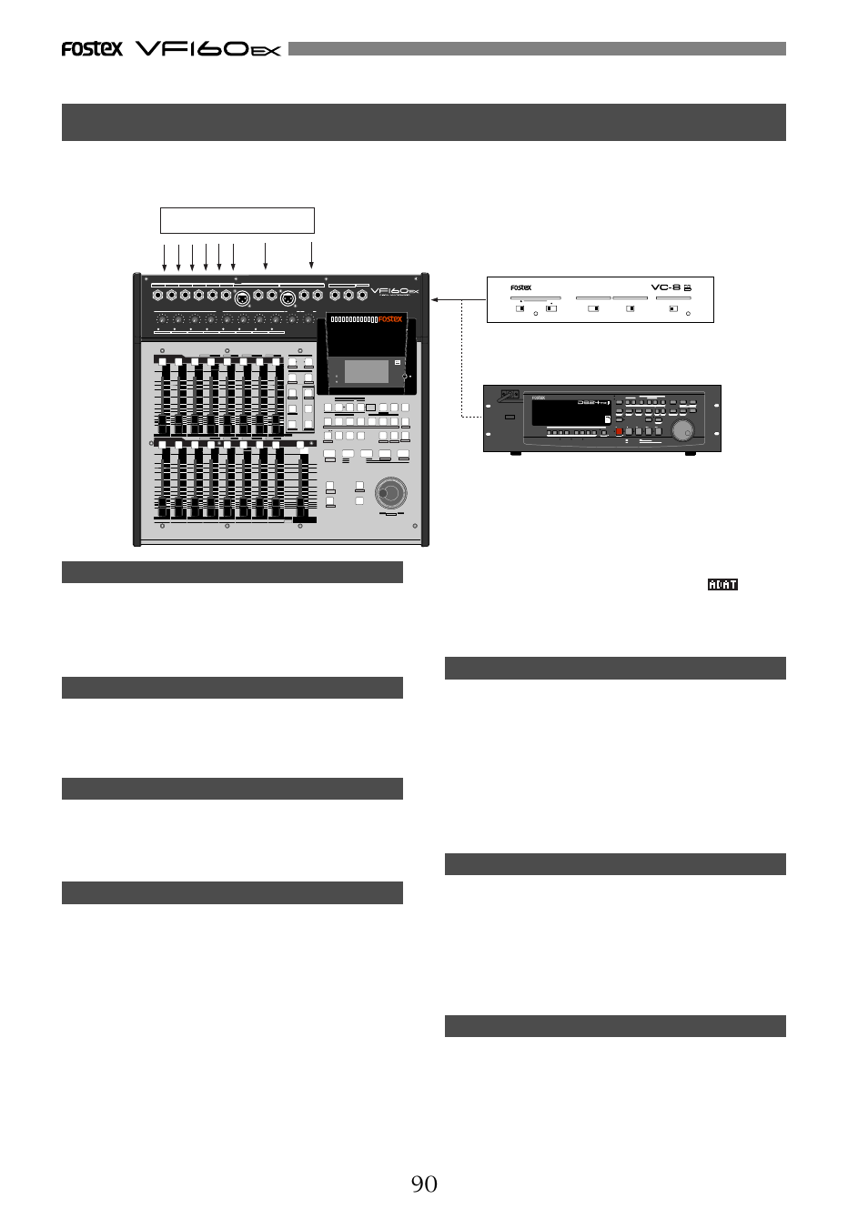 Access phantom cd play optical | Fostex VF160EX User Manual | Page 90 / 156