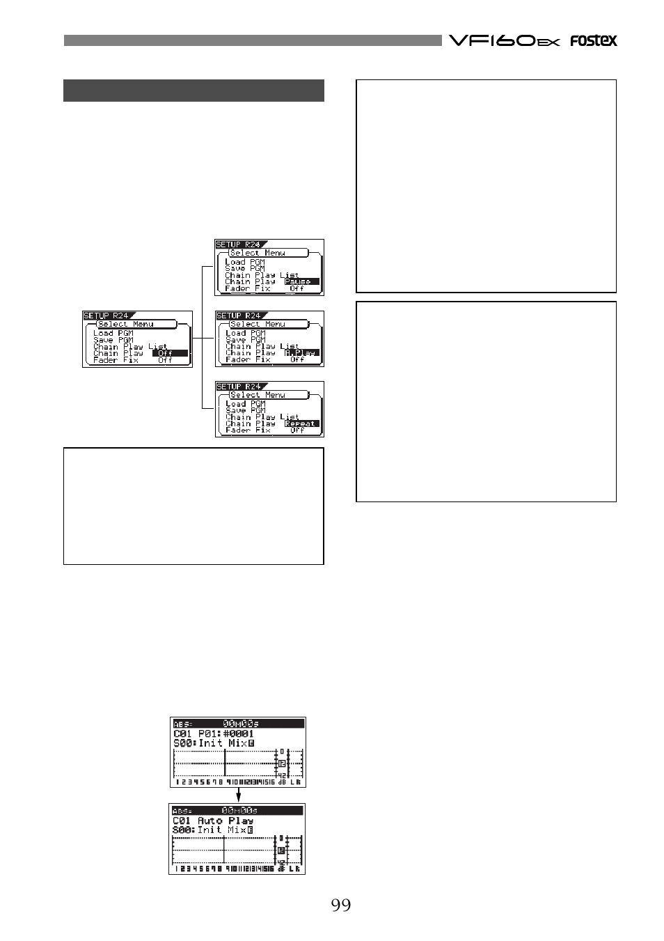 Fostex VF160EX User Manual | Page 99 / 156