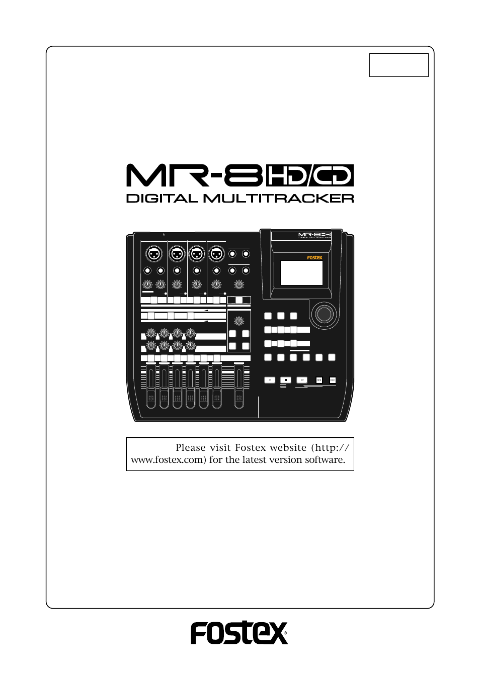 Fostex MR-8CD User Manual | 148 pages