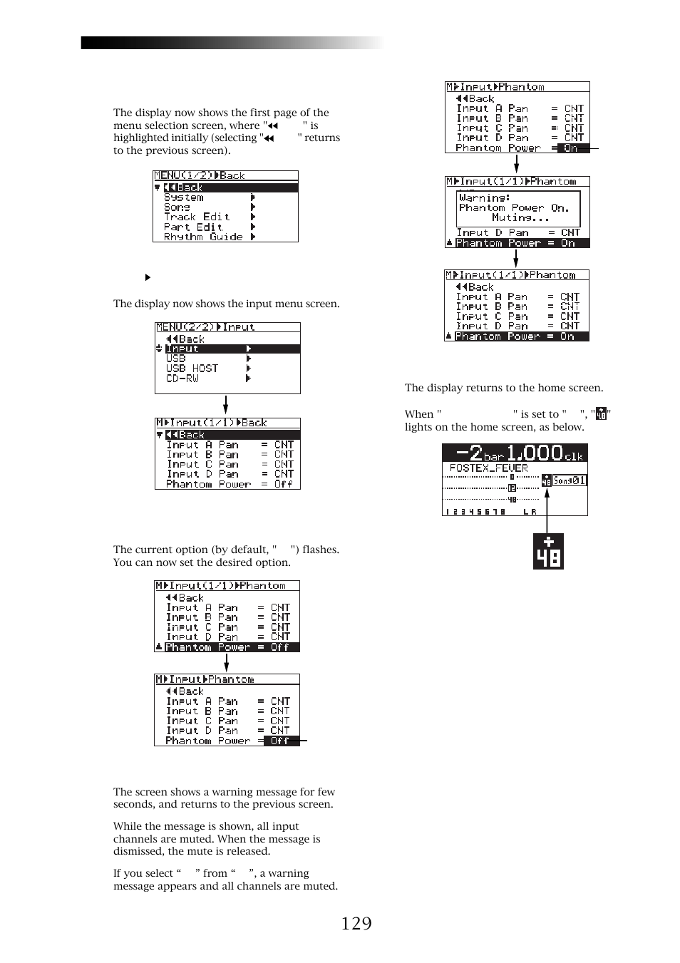 Mr-8hd/cd | Fostex MR-8CD User Manual | Page 129 / 148