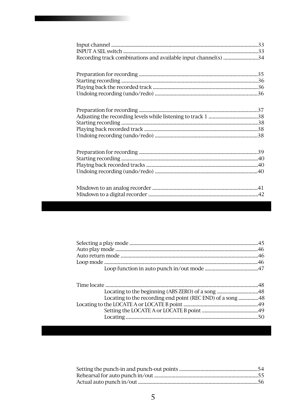 Fostex MR-8CD User Manual | Page 5 / 148