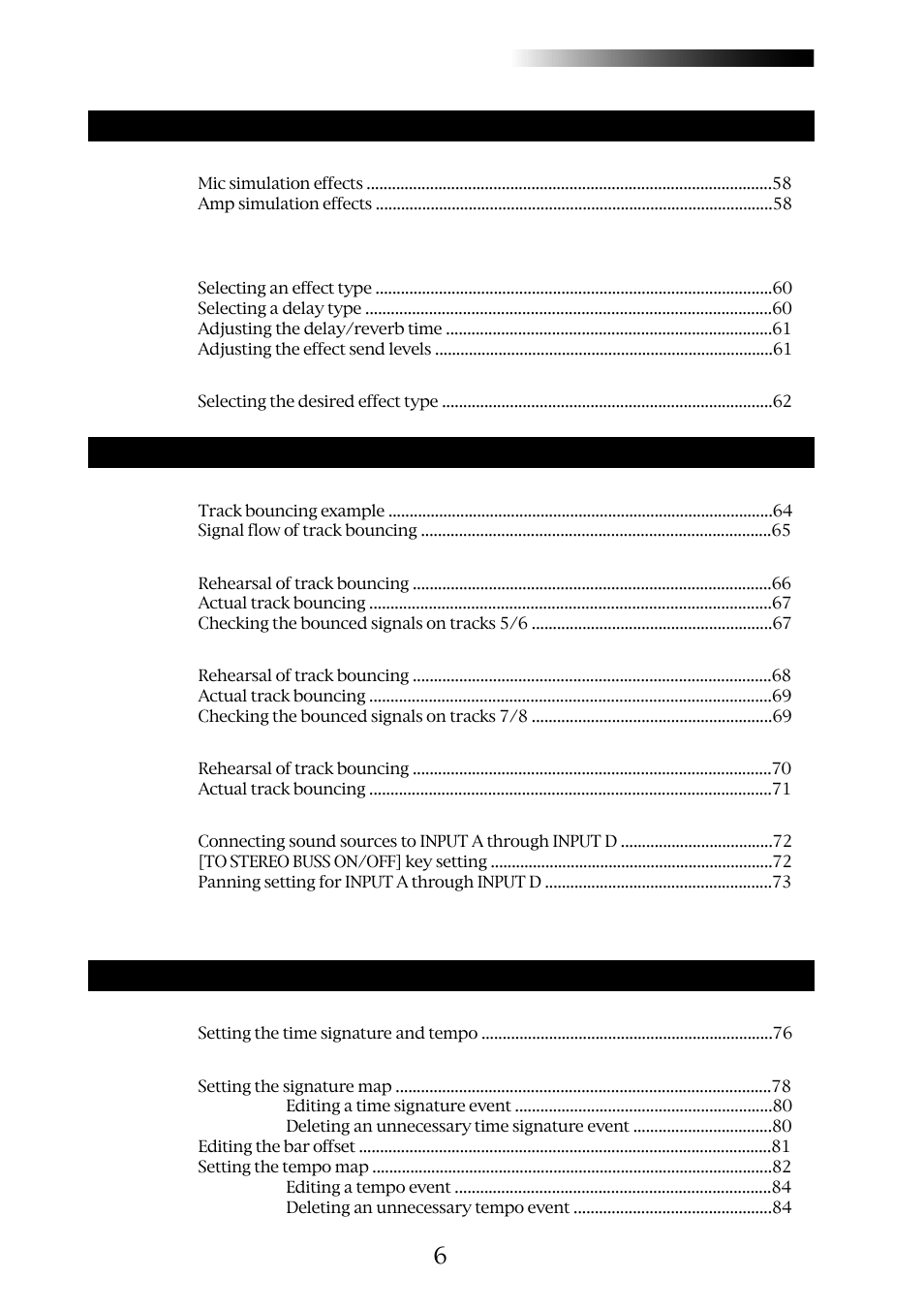 Fostex MR-8CD User Manual | Page 6 / 148