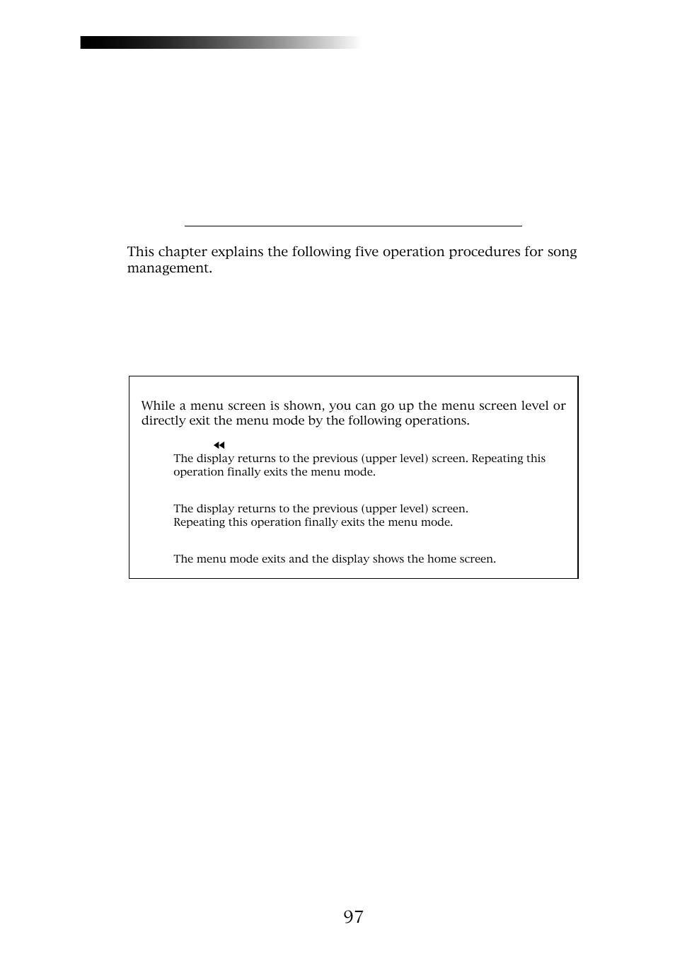 Song management | Fostex MR-8CD User Manual | Page 97 / 148