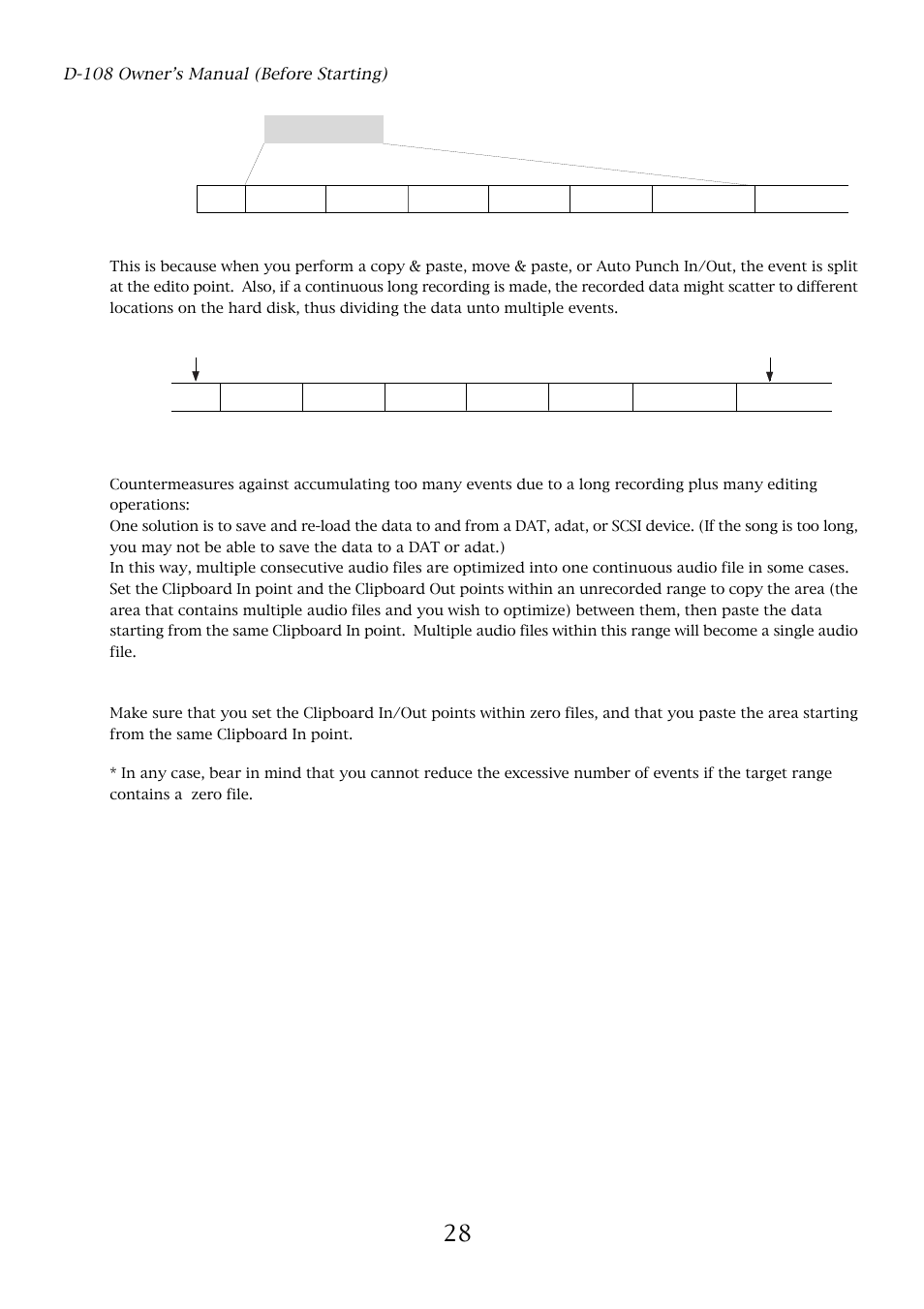 Hints | Fostex D-108 User Manual | Page 28 / 141