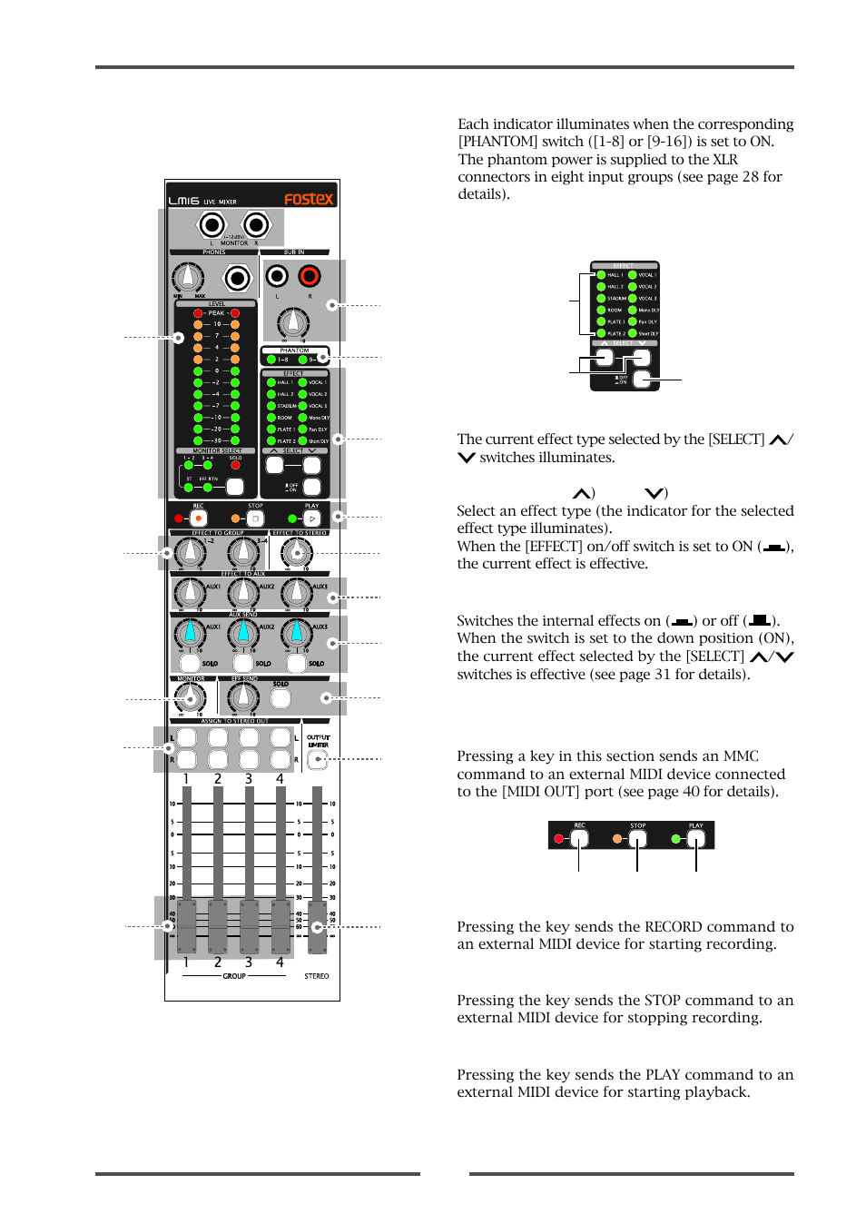 Ab c | Fostex LM16 User Manual | Page 23 / 48