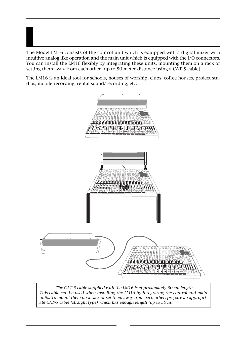 Overview | Fostex LM16 User Manual | Page 9 / 48