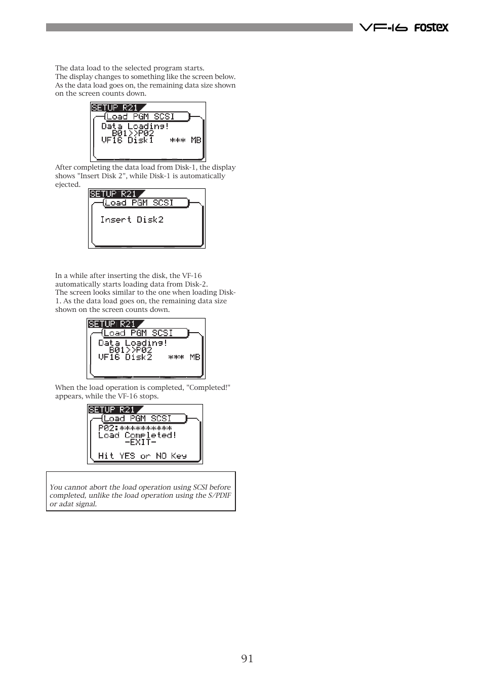 Fostex VF-16 User Manual | Page 91 / 122