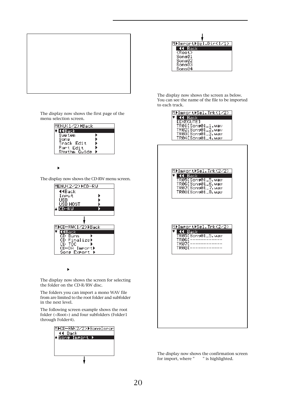 Fostex MR-8HD/CD User Manual | Page 20 / 28