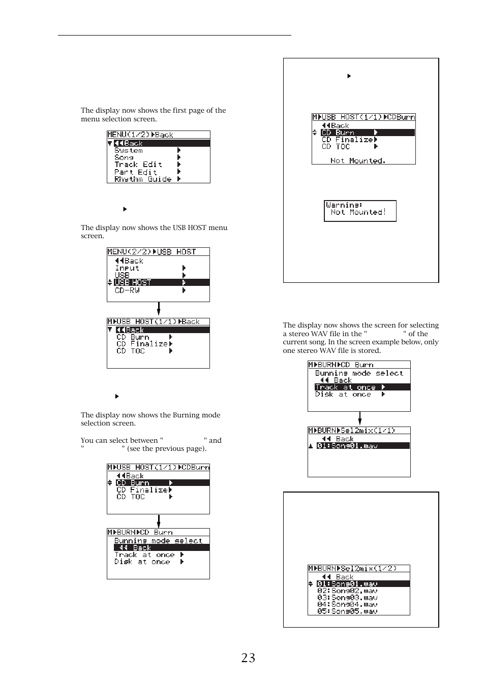 Fostex MR-8HD/CD User Manual | Page 23 / 28