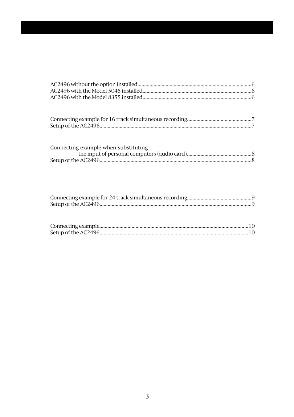 Fostex AC2496 User Manual | Page 3 / 12