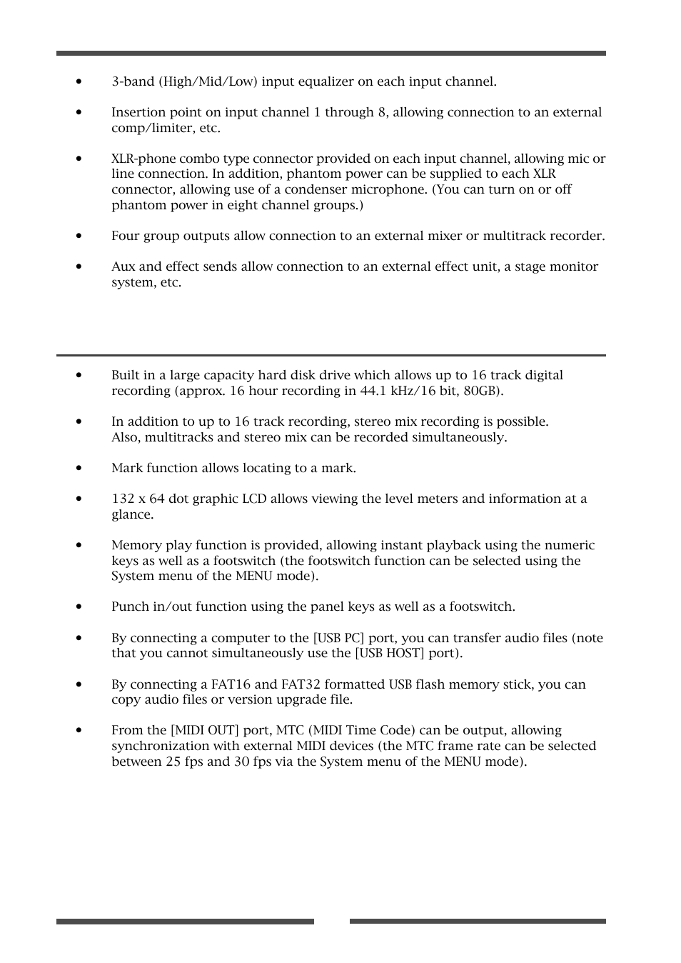 Fostex LIVE RECORDING MIXER LR16 User Manual | Page 12 / 92
