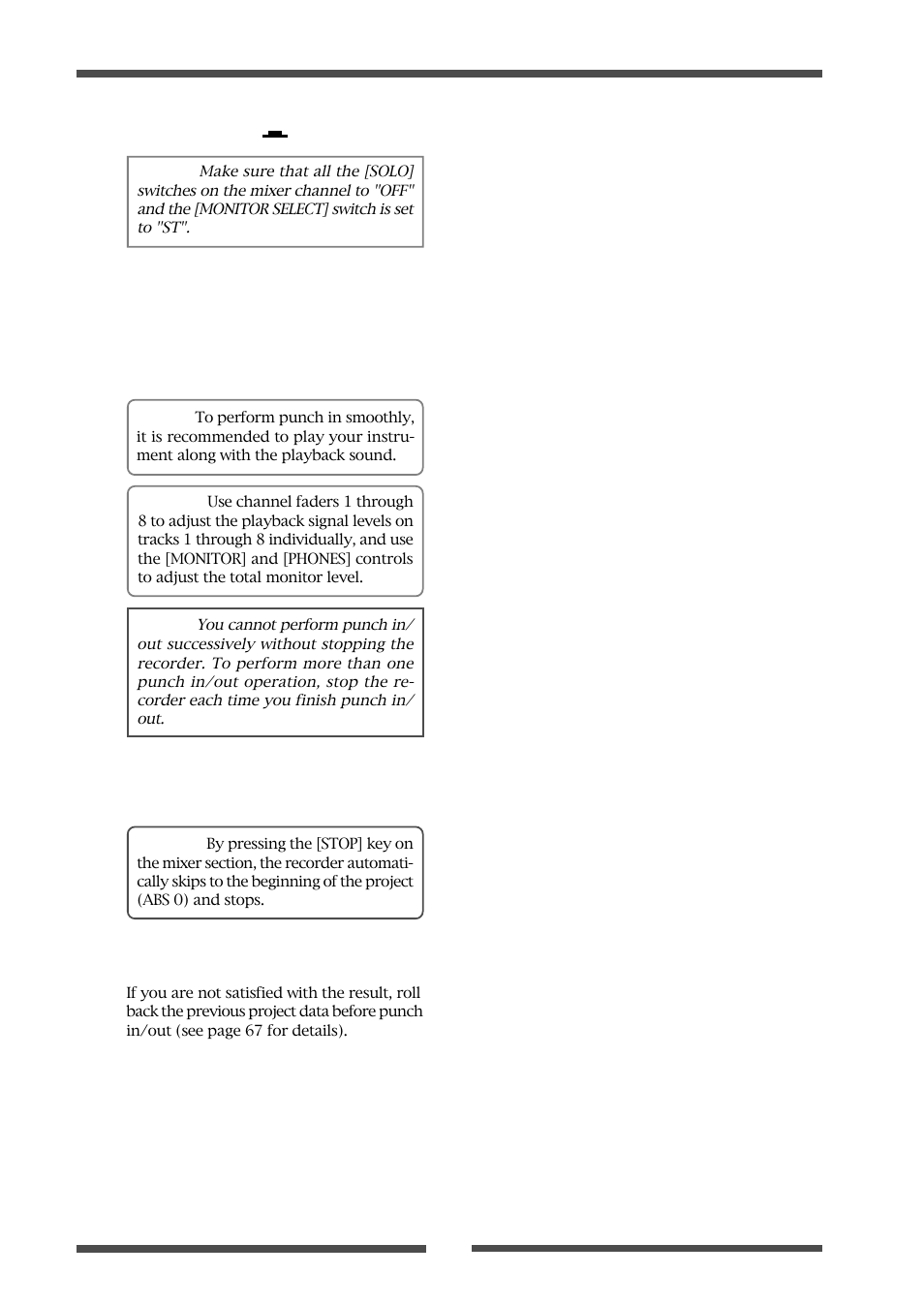Fostex LIVE RECORDING MIXER LR16 User Manual | Page 56 / 92
