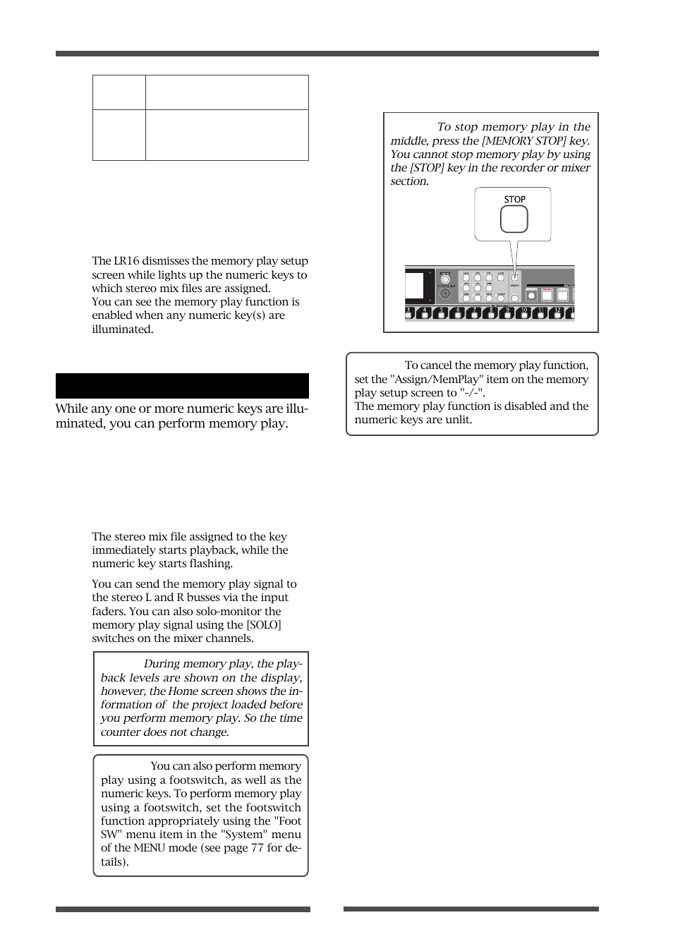 Fostex LIVE RECORDING MIXER LR16 User Manual | Page 60 / 92