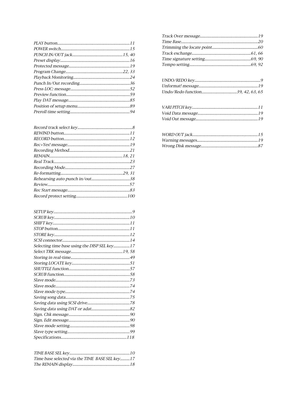 Fostex VR800 User Manual | Page 121 / 122