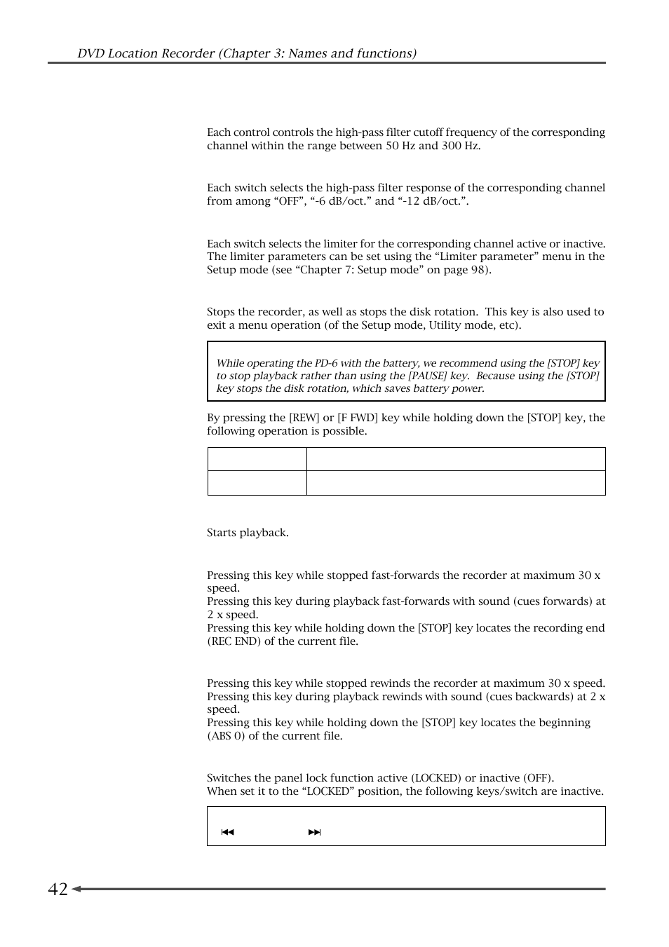 Fostex PD-6 User Manual | Page 44 / 150