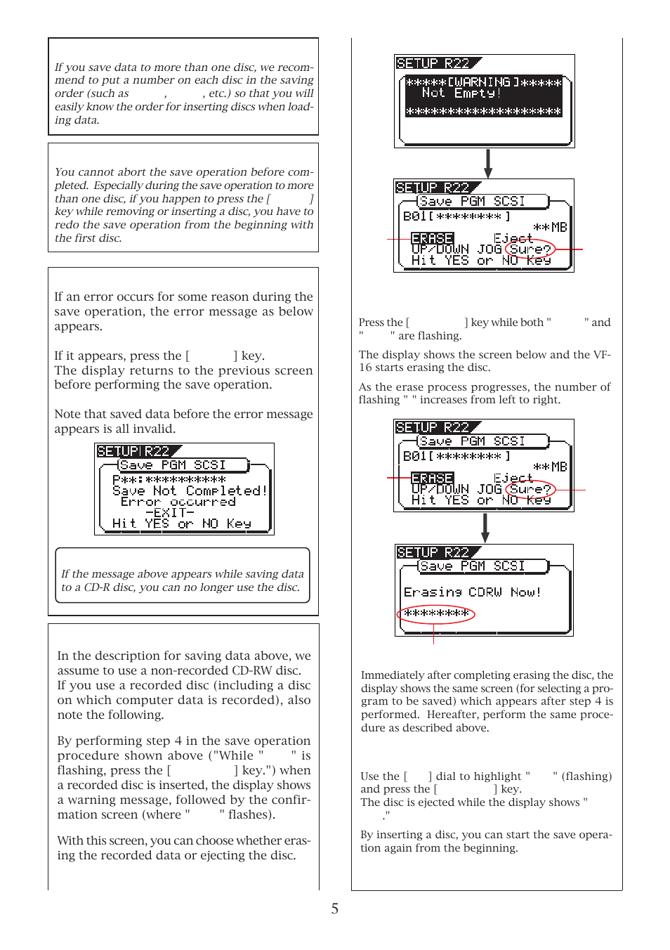 Hint 1 | Fostex VF-16 User Manual | Page 5 / 8