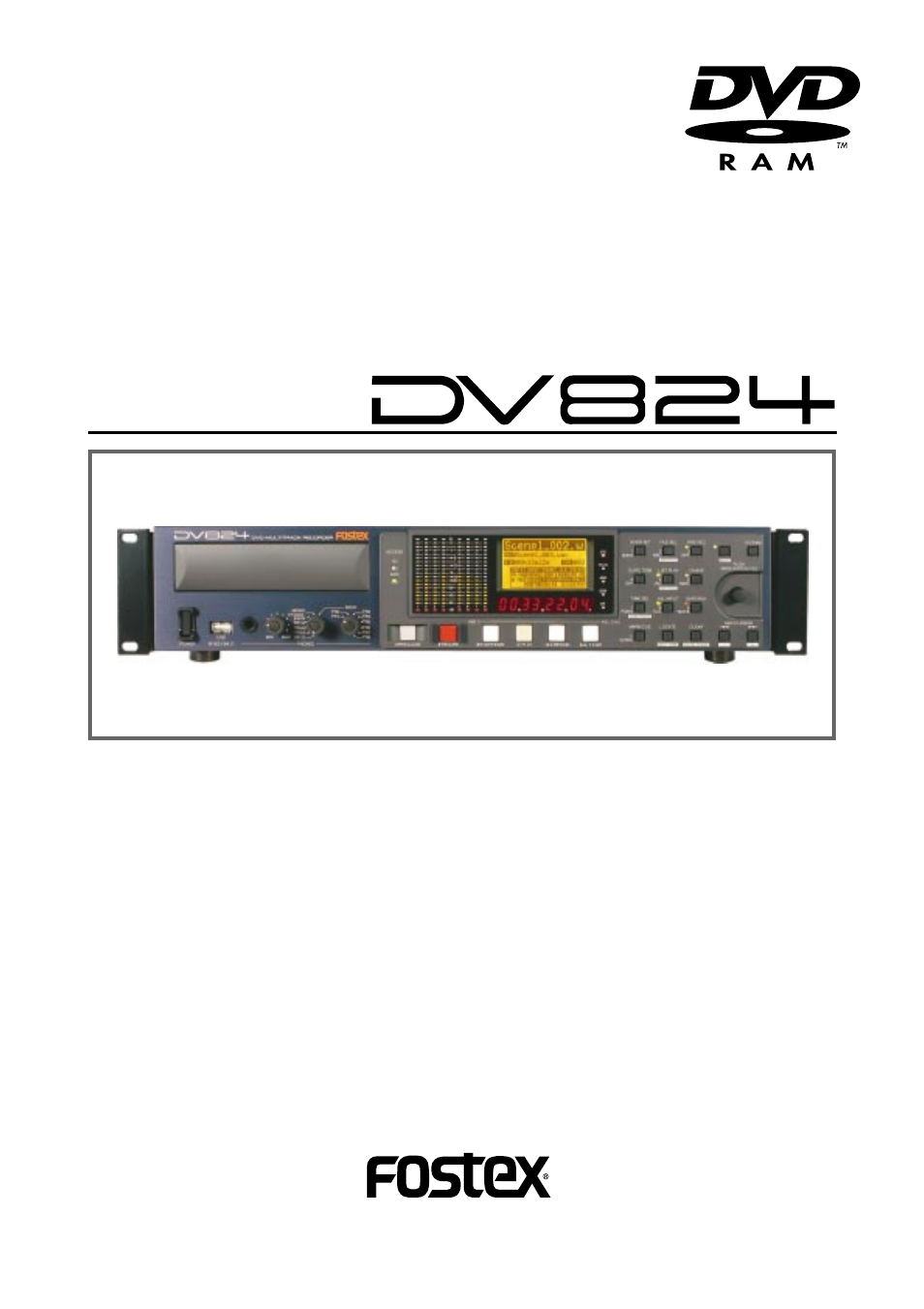 Fostex DV824 User Manual | 162 pages