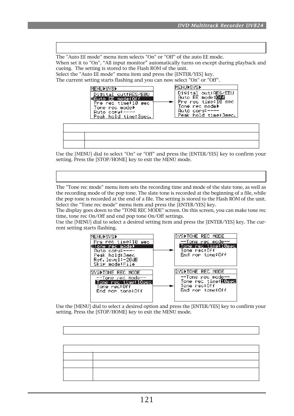 Fostex DV824 User Manual | Page 121 / 162