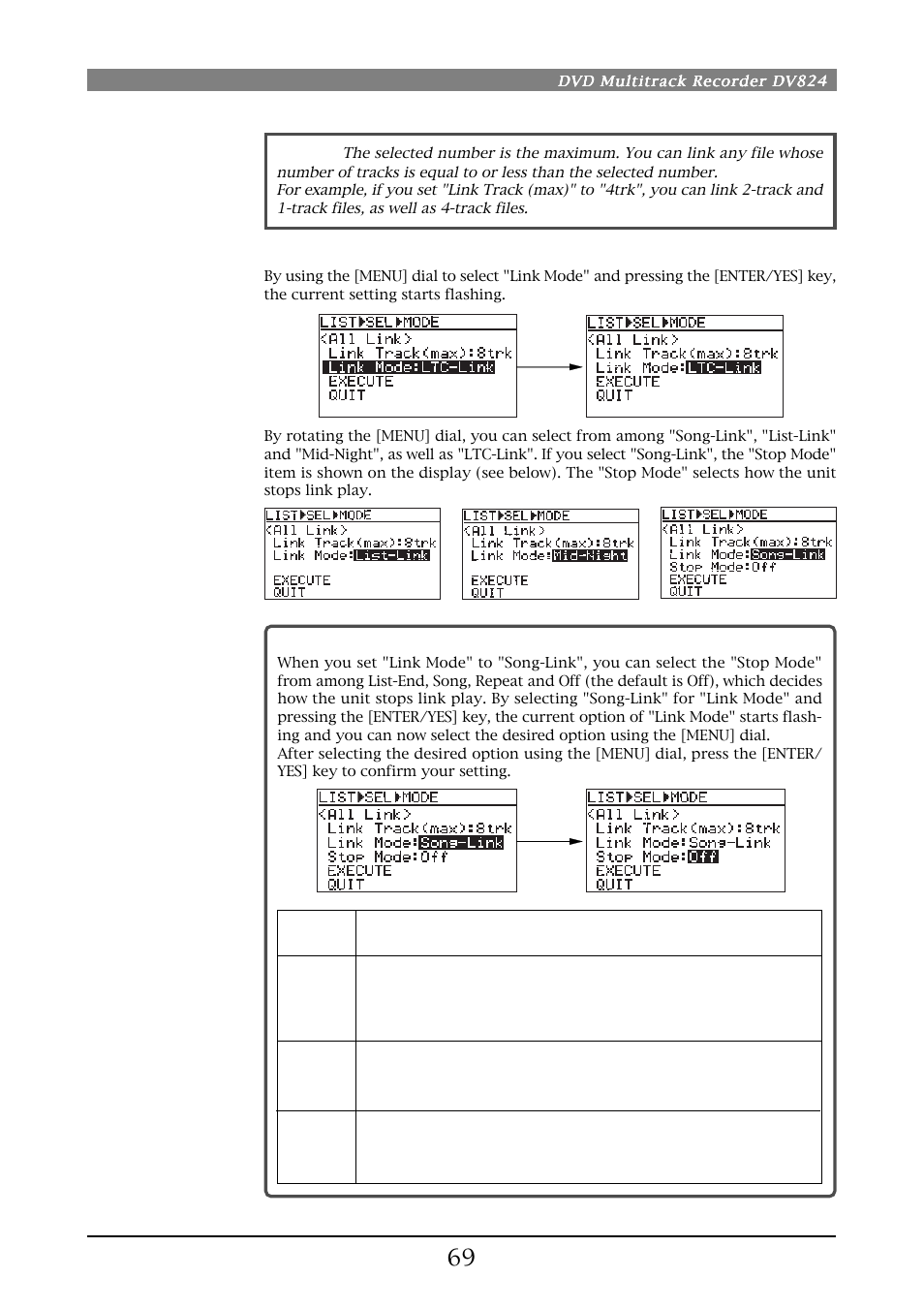 Fostex DV824 User Manual | Page 69 / 162