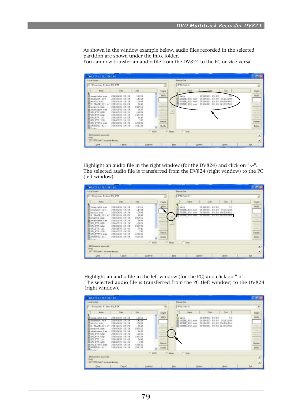Fostex DV824 User Manual | Page 79 / 162