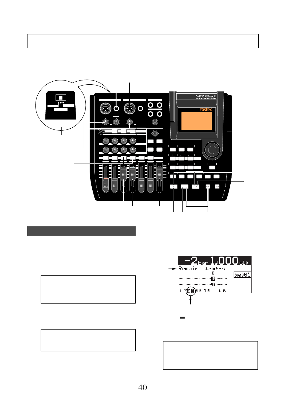 Fostex MR-8MKII User Manual | Page 40 / 152